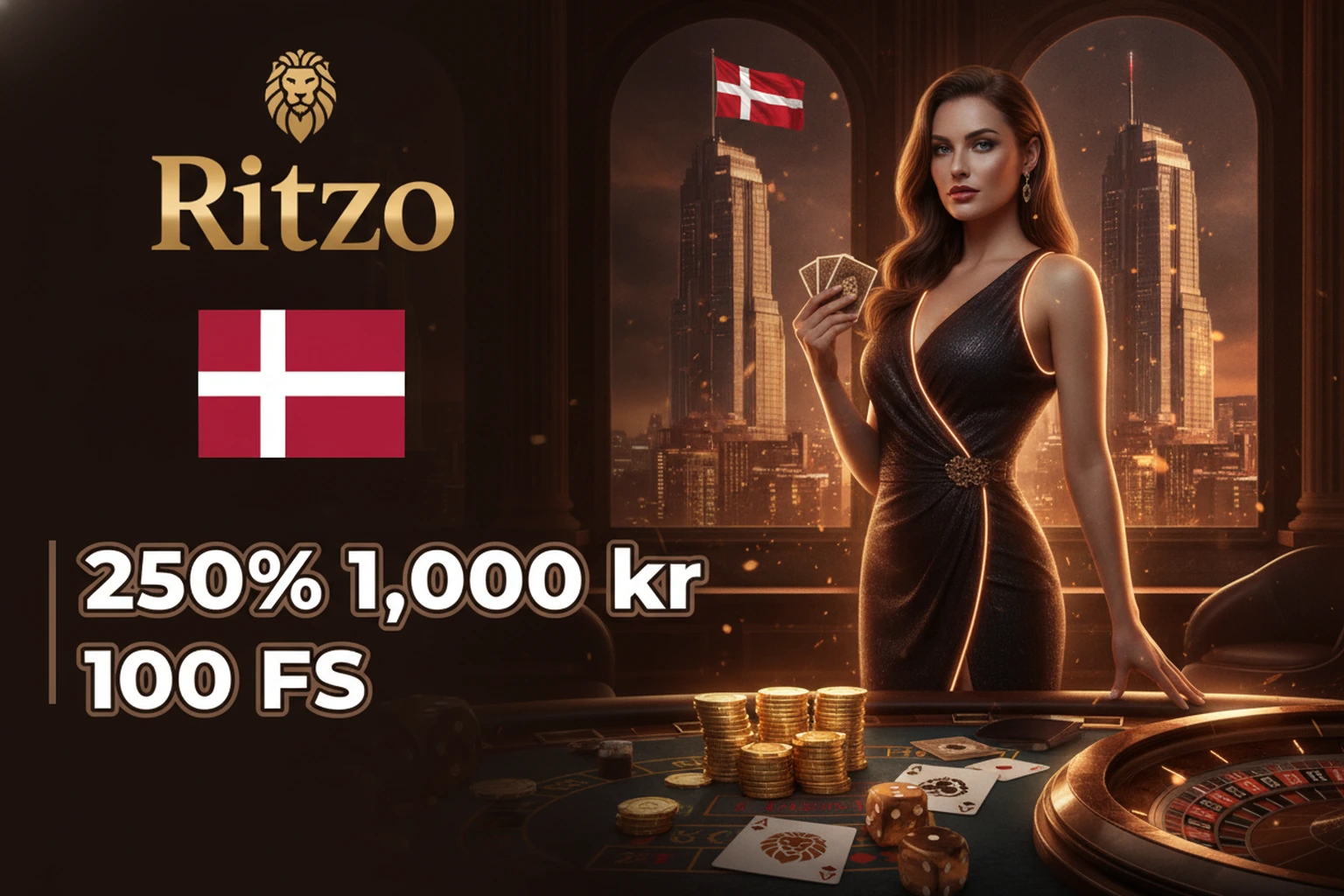 Ritzo Casino Danmark: Online Slots, Live Spil og Sportsbetting